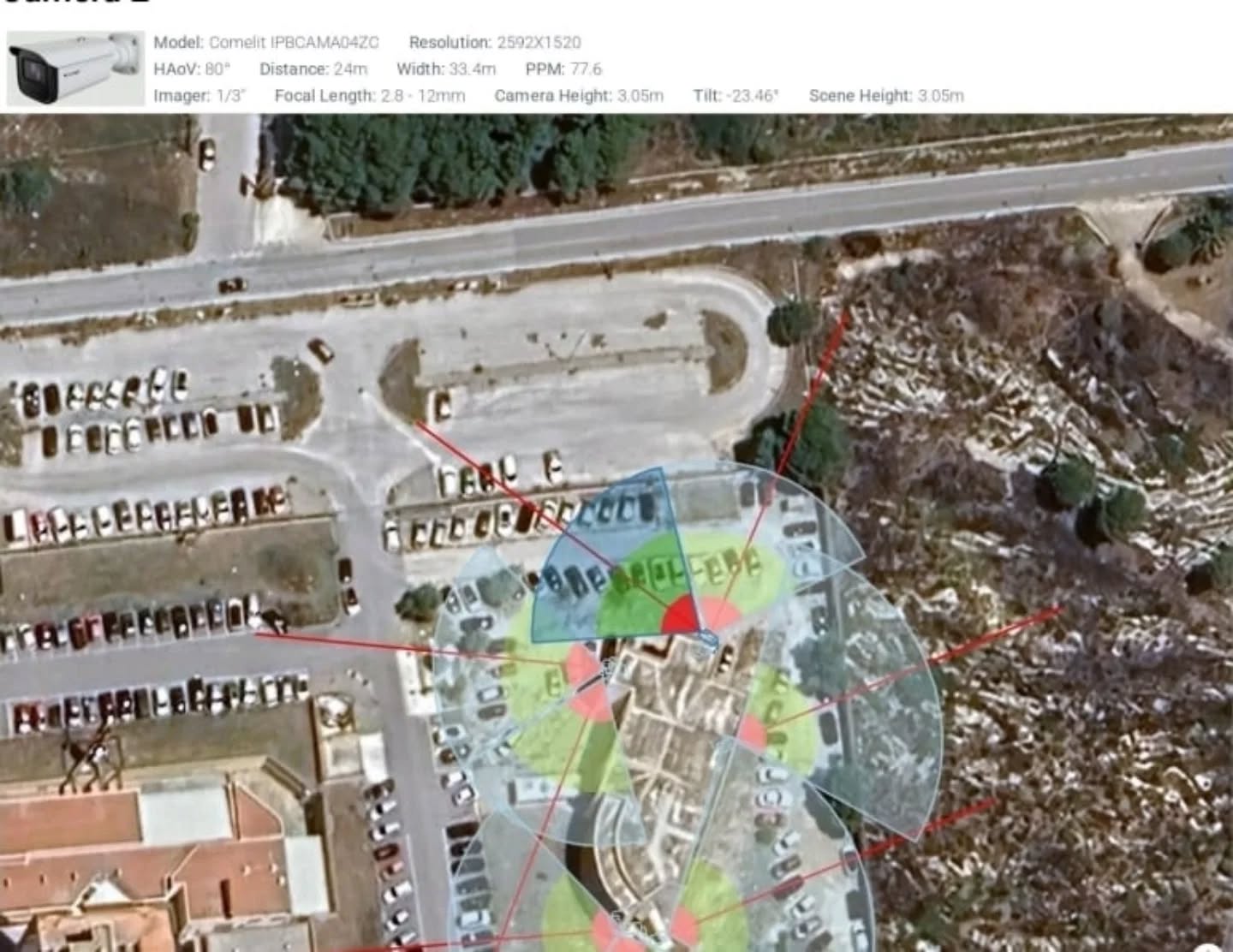 Ripristino punti luce e videosorveglianza al parcheggio dell'ospedale di Marsala